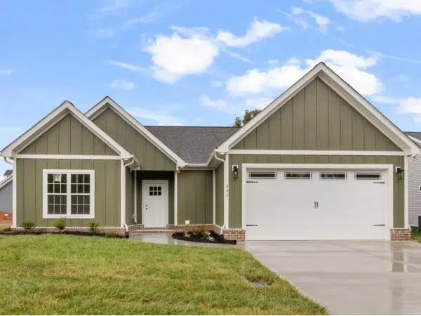 one story new home for sale in Hilltop Ridge, Clarksville TN